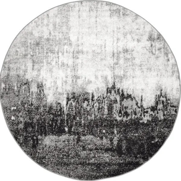 Abstract Rainfall Rug