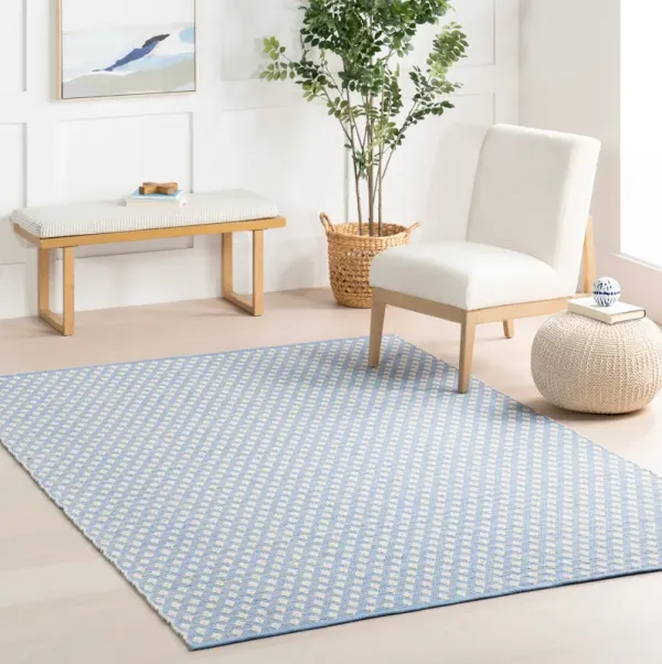 Dainty Diamond Handwoven Cotton Rug