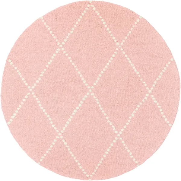 Dotted Diamond Trellis Nursery Rug