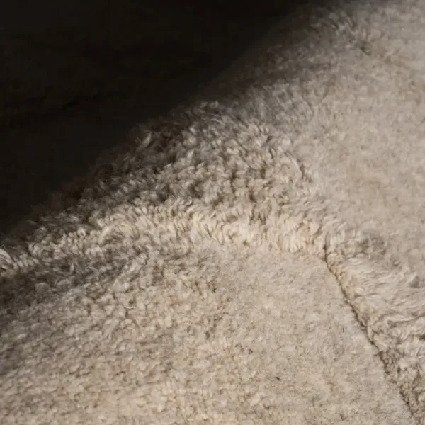 Sorvelle Modern Solid Wool Rug