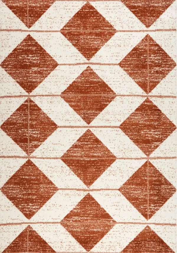 Kaydence Striped Diamonds Rug