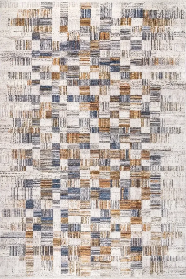 Annika Abstract Checkered Rug