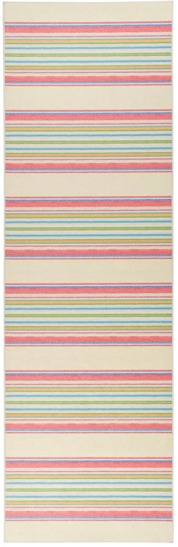 Cady Stripe Machine Washable Rug