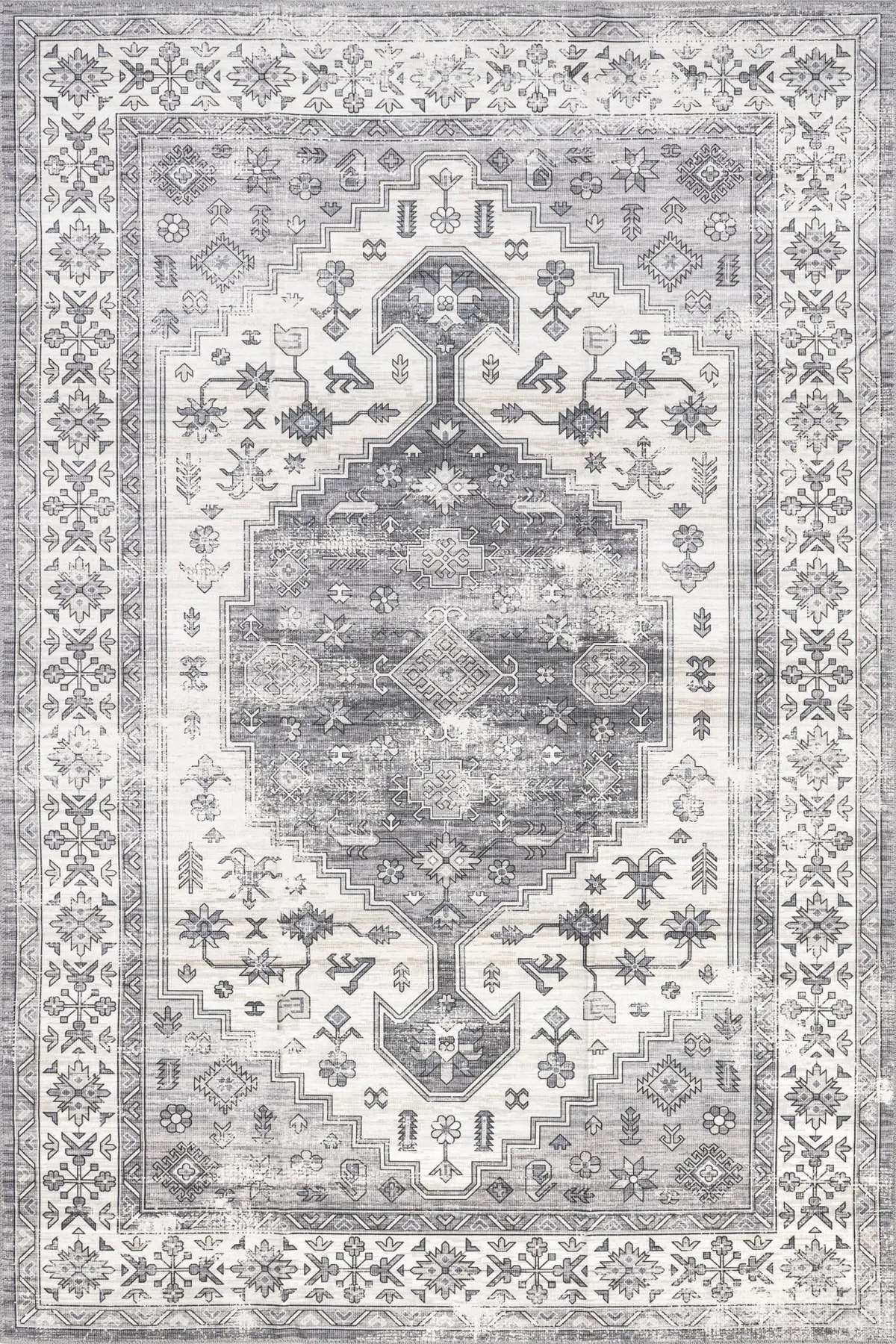Daisy Washable Persian Rug