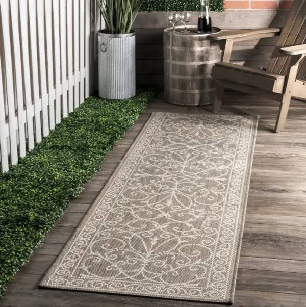 Indoor/Outdoor Krem Rug