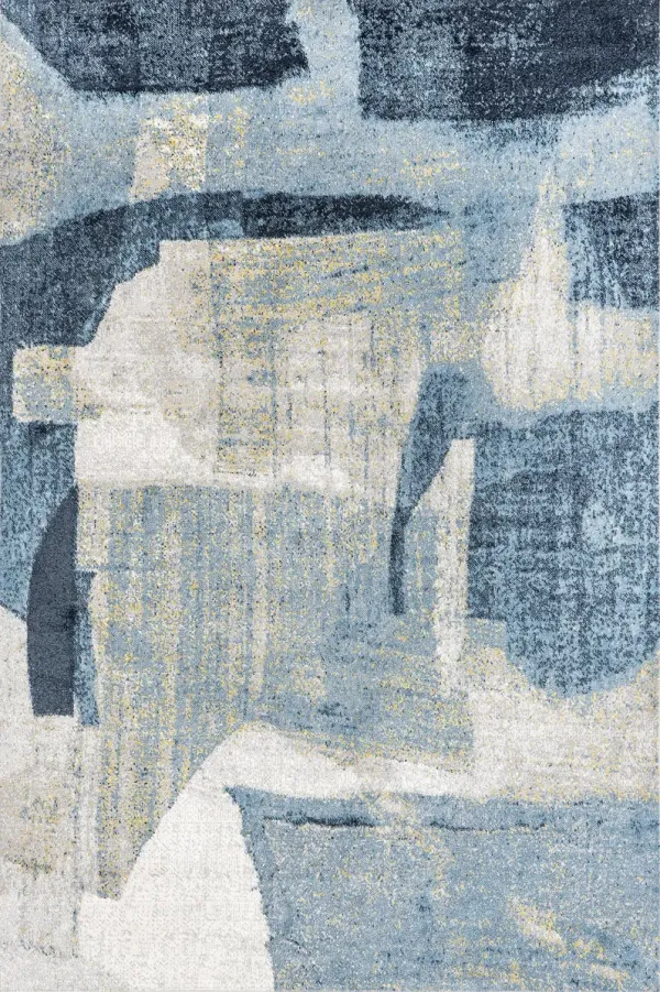 Cecila Washable Abstract Rug