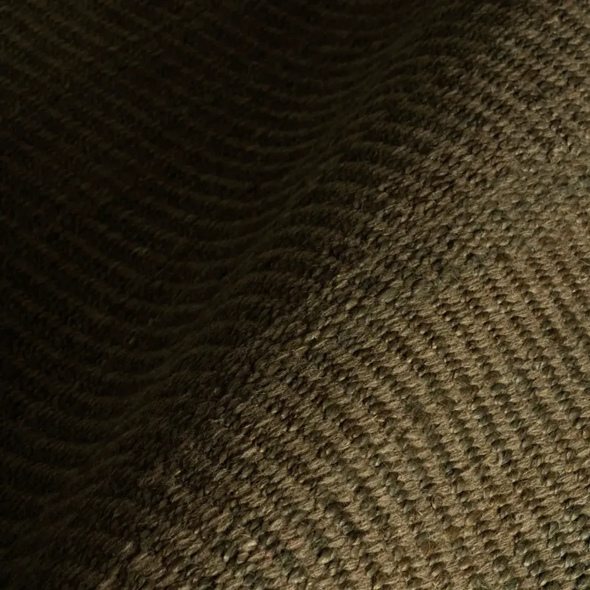 Tiziri Striped Moroccan Hand Woven Jute Rug