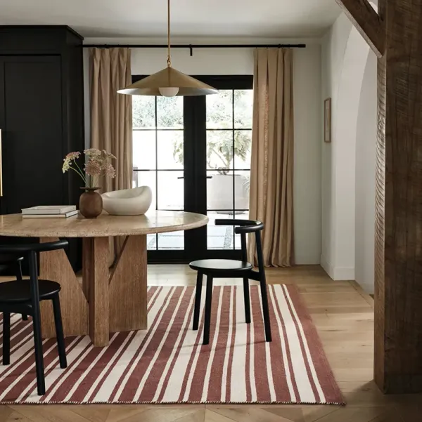 Bowery Striped Wool Rug