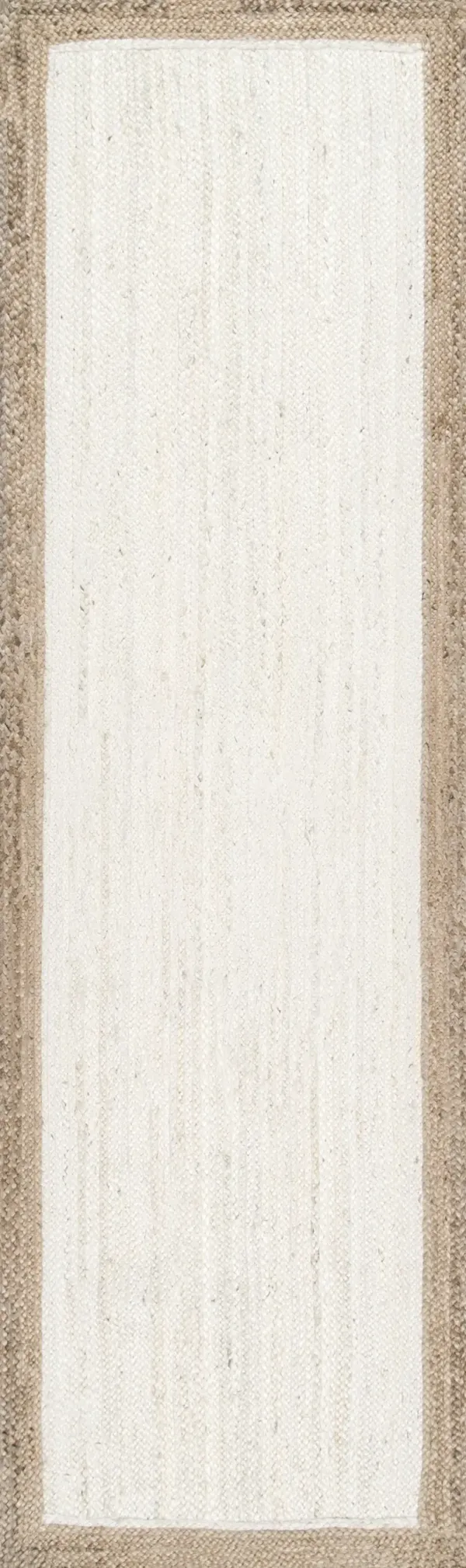 Jute Simple Border Rug