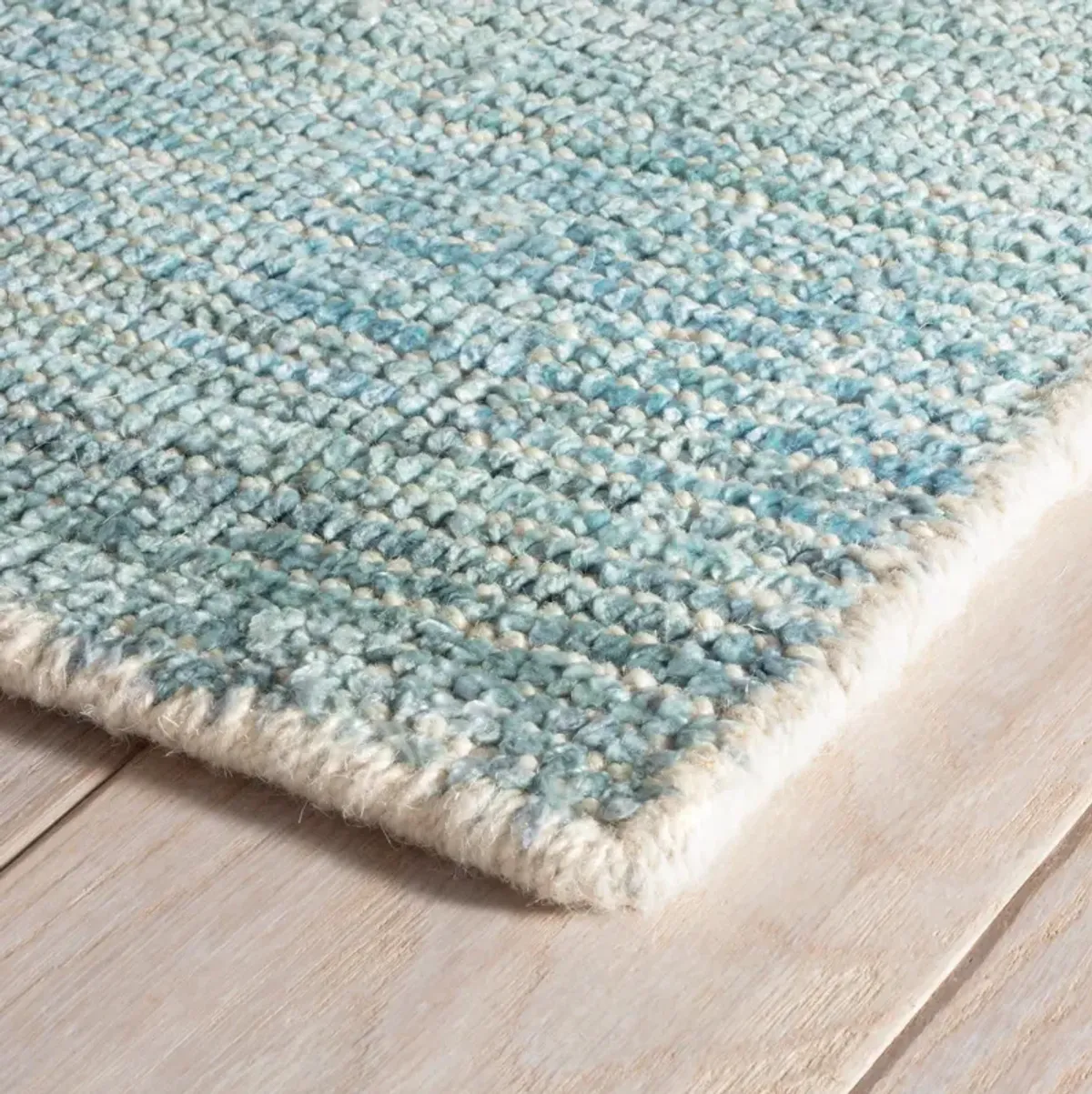 Sky Moon Handwoven Cotton/Viscose Rug