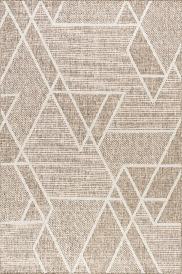 Sarai Geometric Shapes Indoor/Outdoor Rug