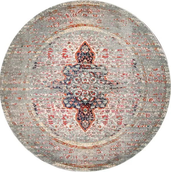Faded Gothic Medallion Rug