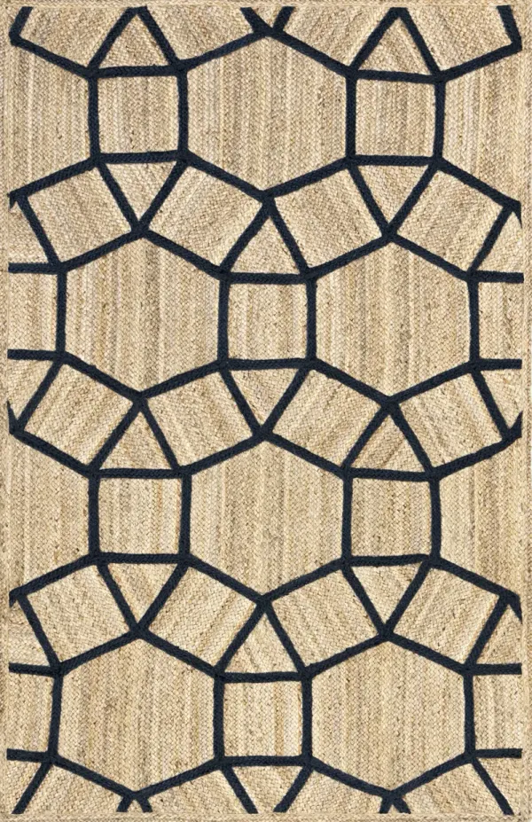 Kazia Jute Igloos Rug