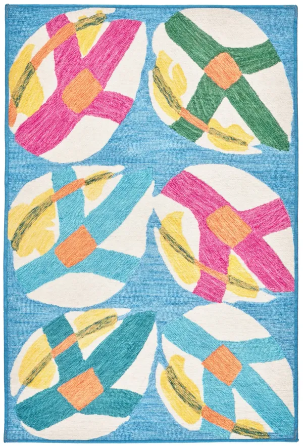 Lily Pad Machine Washable Rug