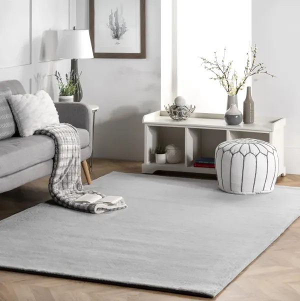 Faux Rabbit Shag Rug