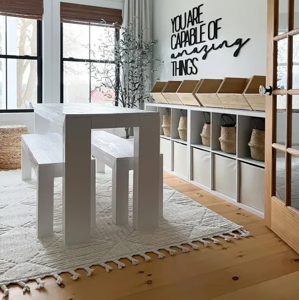 Shafali Tiled Trellis Rug