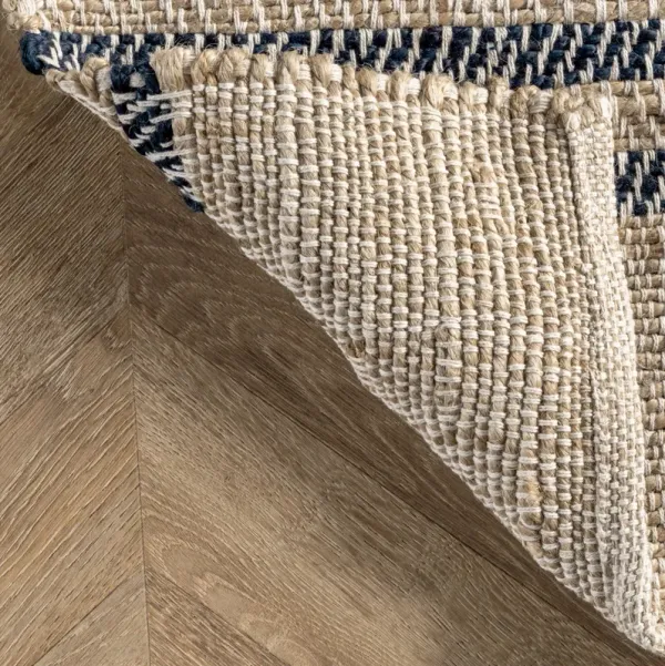 Meadow Striped Jute Flatweave Rug