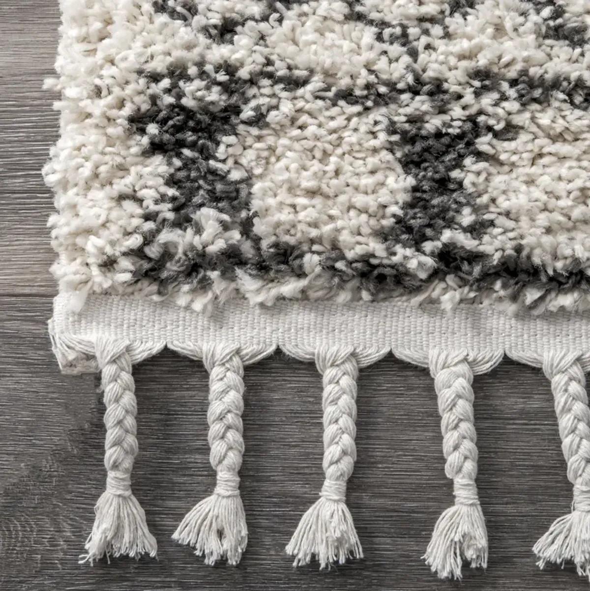 Moroccan Tasseled Rug
