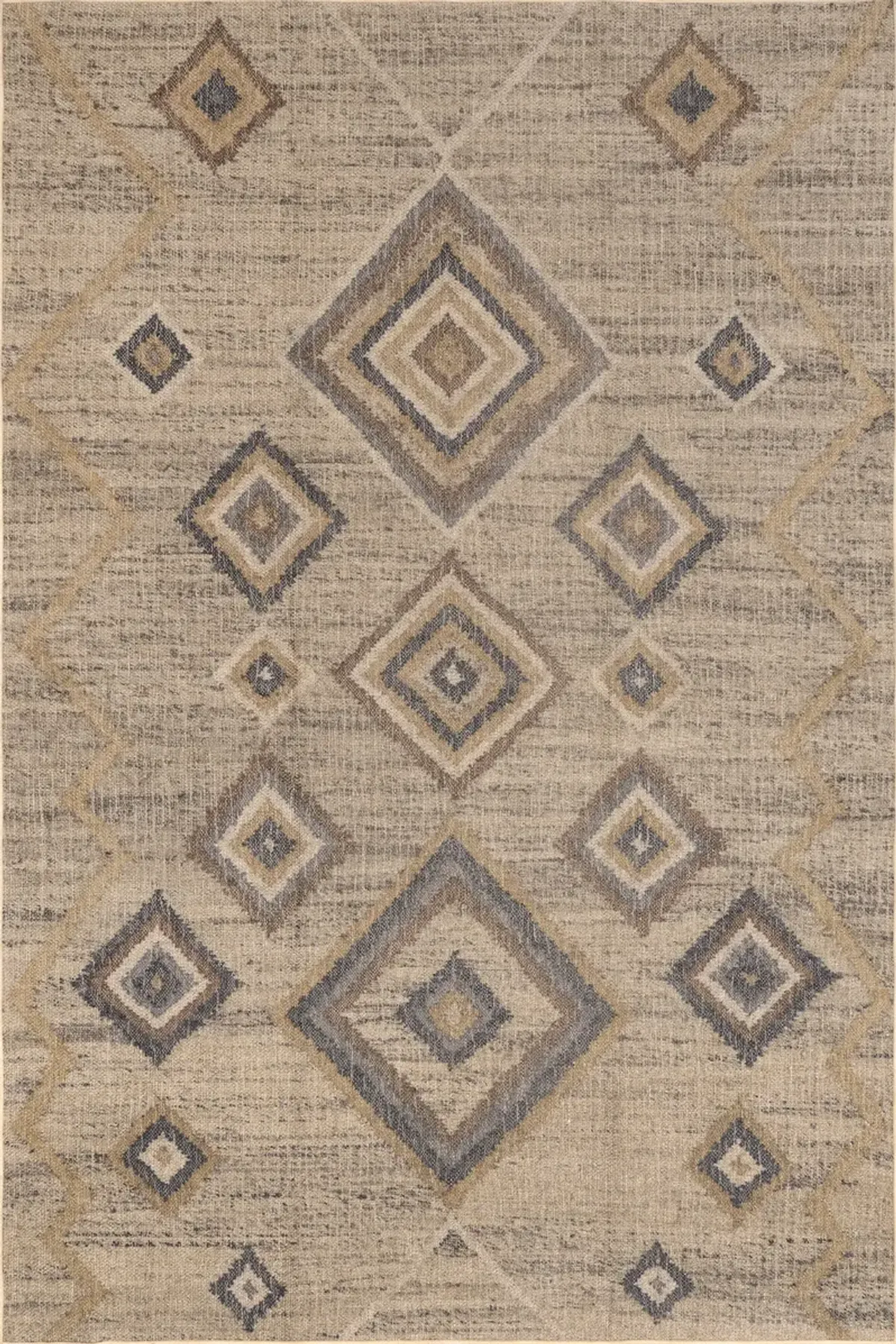 Leva Easy-Jute Washable Retro Rug