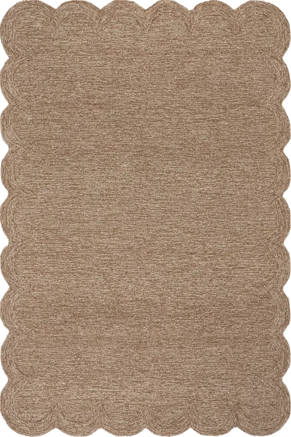Broaun Solid Bordered Rug