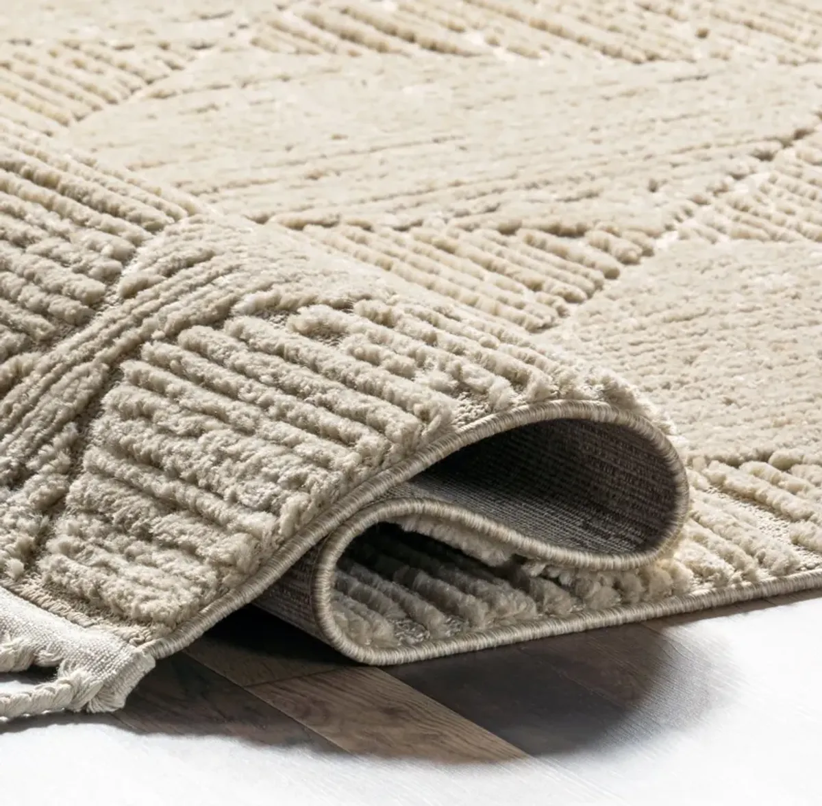Shafali Tiled Trellis Rug