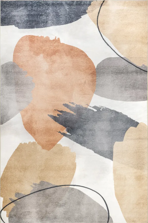 Alize Abstract Washable Rug