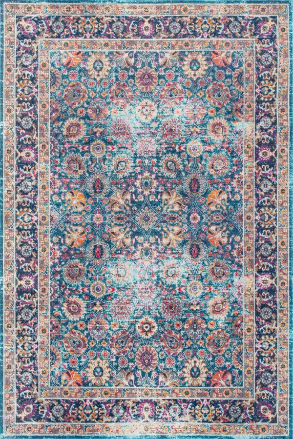 Cardinal Lily Herati Rug