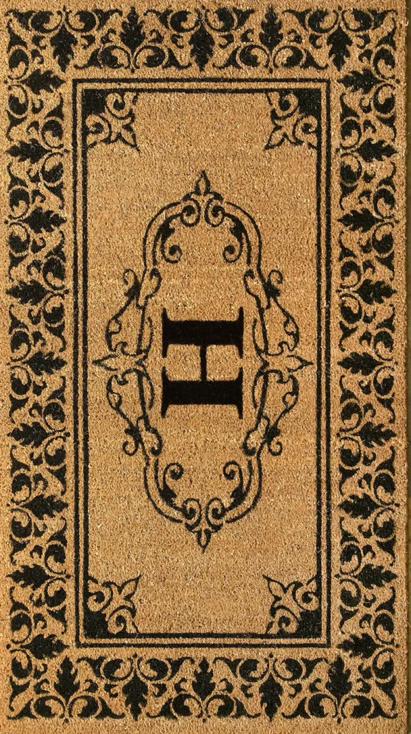 Monogrammed Outdoor Welcome Door Mat