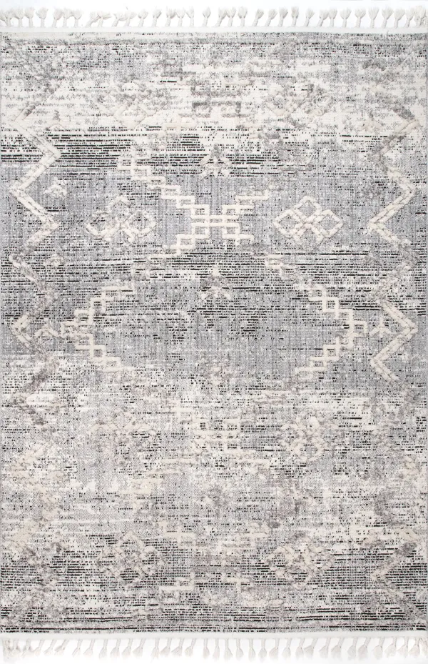 Textured Helix Trellis Rug