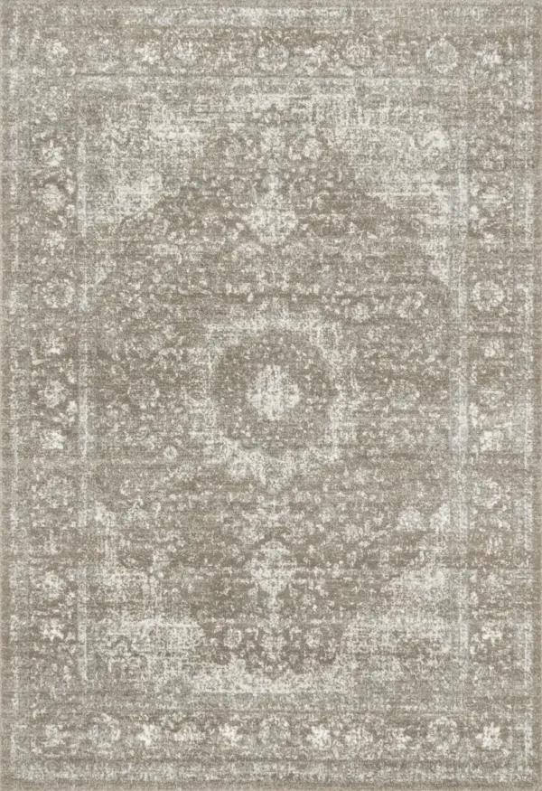 Distressed Persian Rug