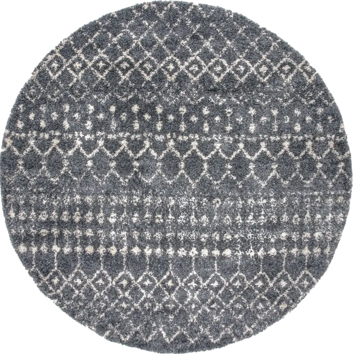 Moroccan Trellis Soft Shag Rug