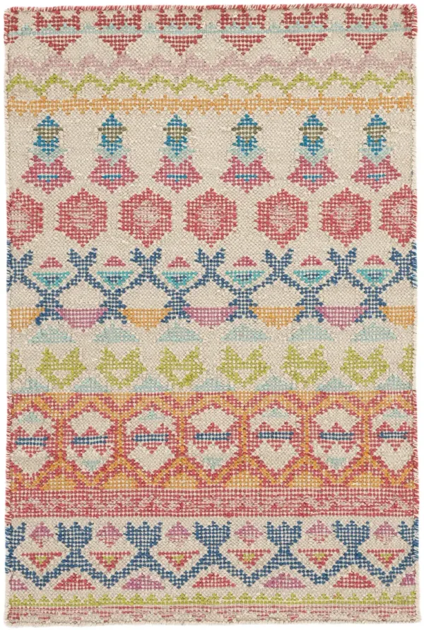 Stony Brook Hand Loom Knotted Cotton Rug