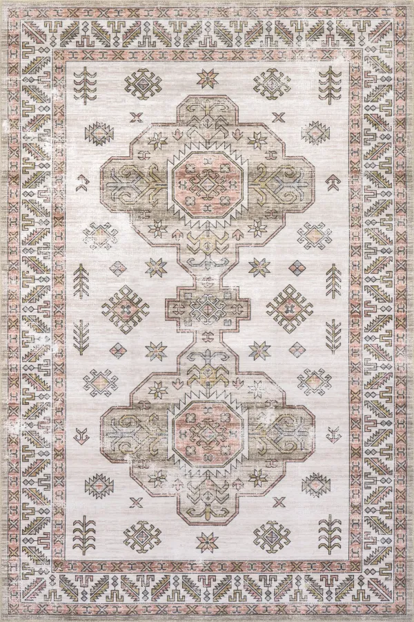 Eboni Traditional Washable Rug