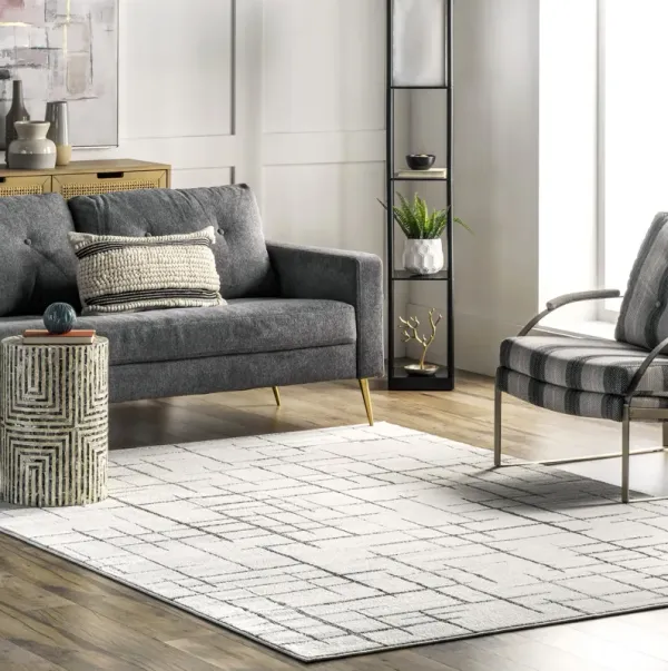 Jasmine Contemporary Lattice Rug