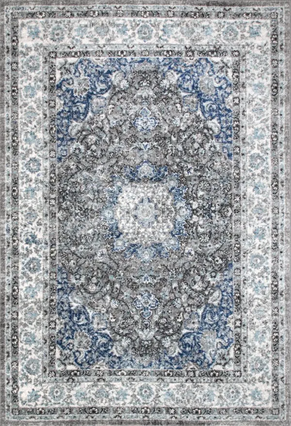 Distressed Persian Rug