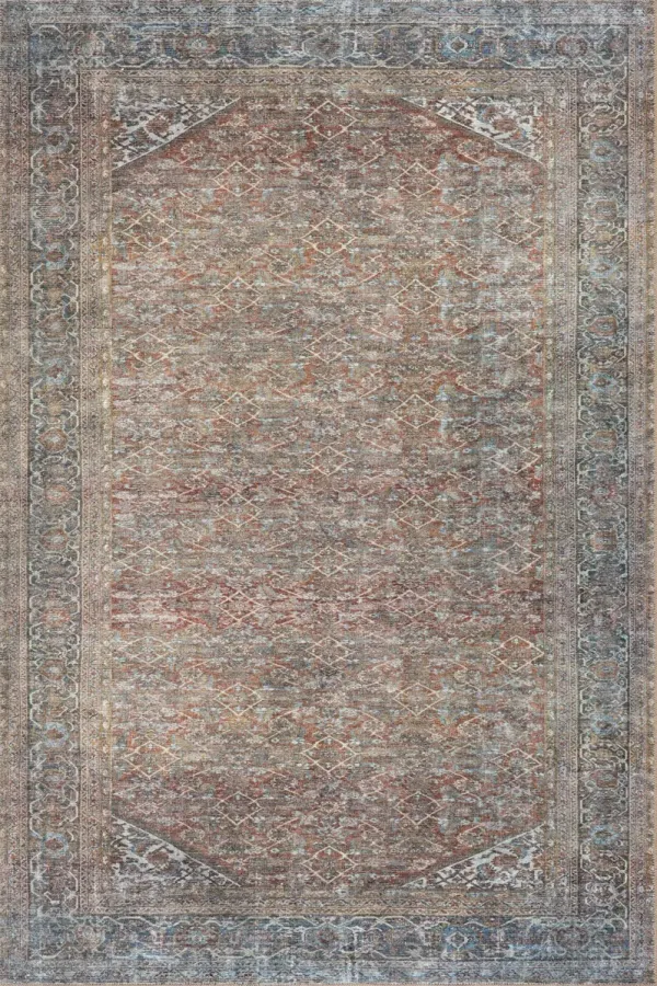 Glynis Vintage & Distressed Washable Rug