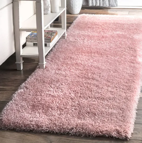 Solid Fluffy Rug