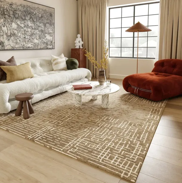 Hive Jute and Wool Rug