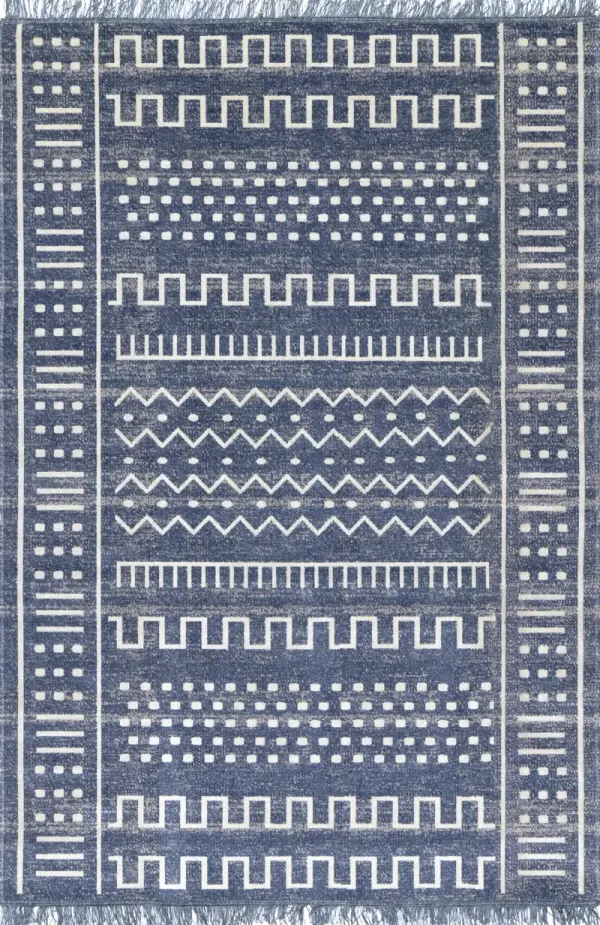 Native Indoor/Outdoor With Tassels Rug