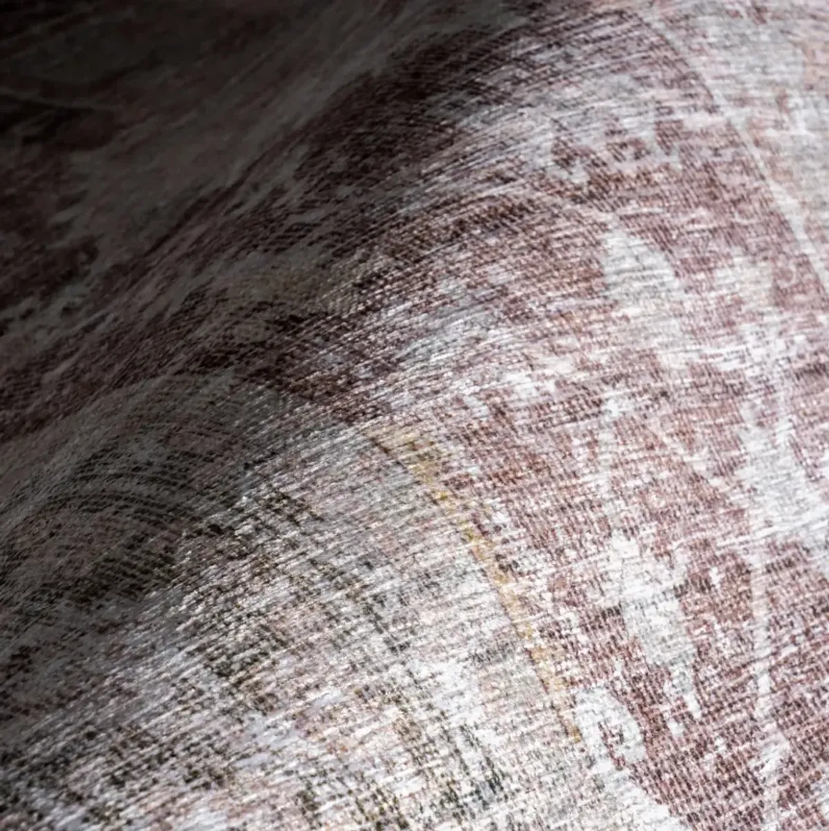 Ava Vintage Persian Spill Proof Washable Rug