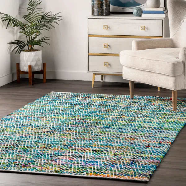 Maxine Chromatic Chevron Rug