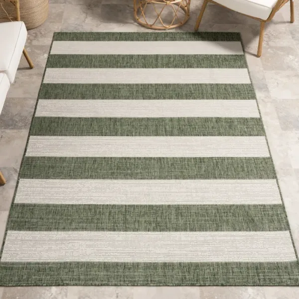 Ariah Wide Stripes Indoor/Outdoor Rug