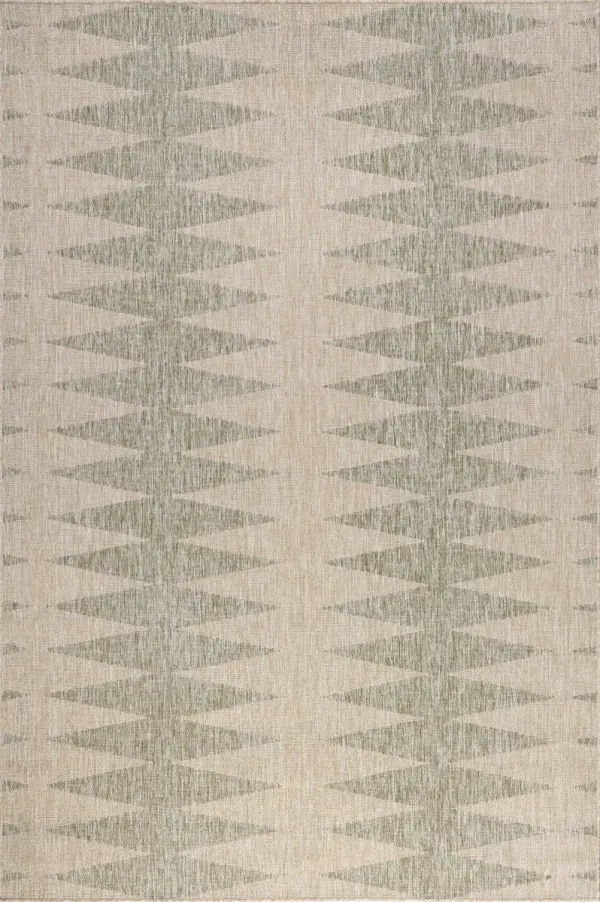 Mariam Geometric Stripes Indoor/Outdoor Rug