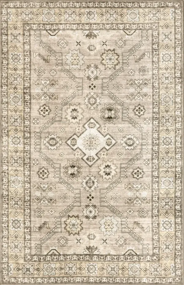 Lexia Washable Faded Rug