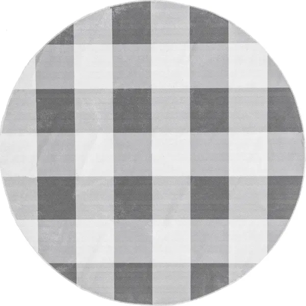 Alanna Buffalo Plaid Washable Rug