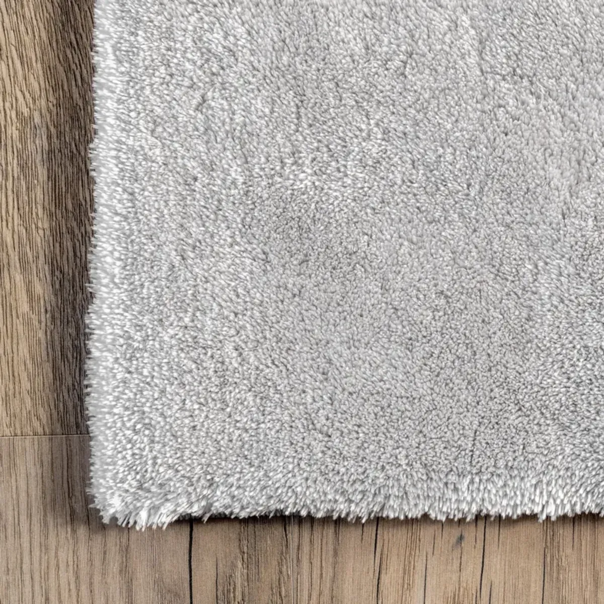 Washable Solid Shag Rug