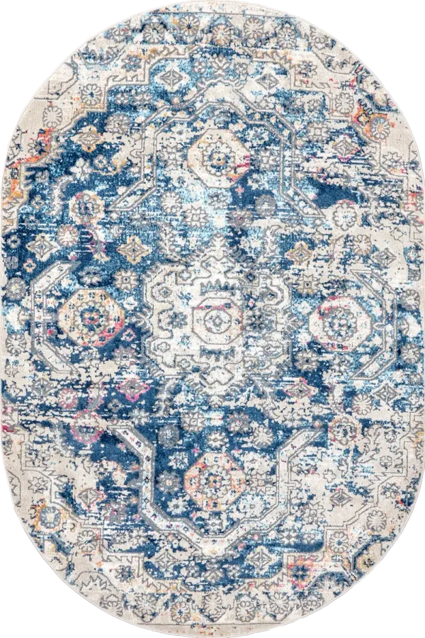 Weathered Medallion Rug