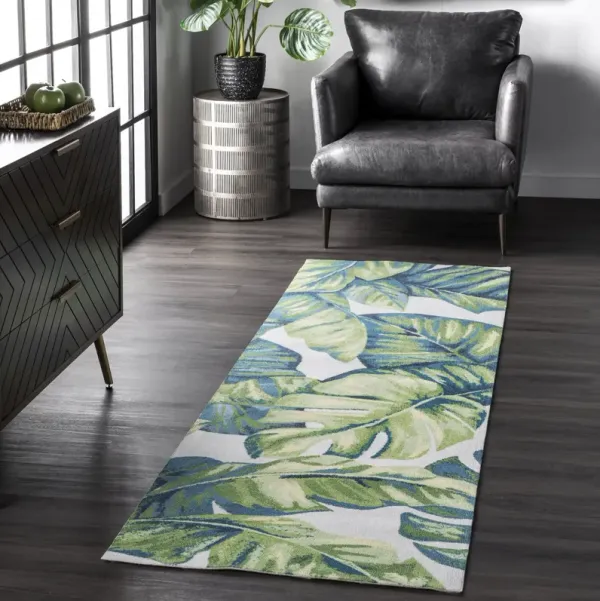 Tropical Foliage Indoor/Outdoor Rug