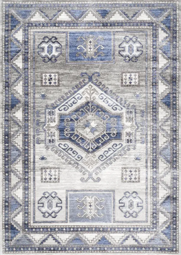 Faded Geometric Rug