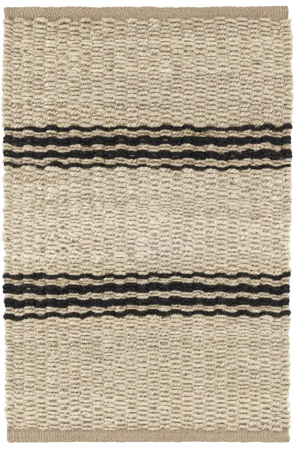 Jute Ticking Handwoven Jute Rug